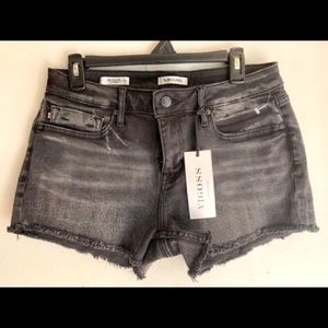 NWT Vigoss Black Jean Shorts